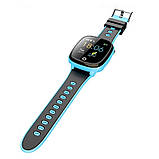 Дитячі смарт-годинник Lemfo HW11 Aqua Plus з камерою і GPS відстеженням (Синій), фото 4