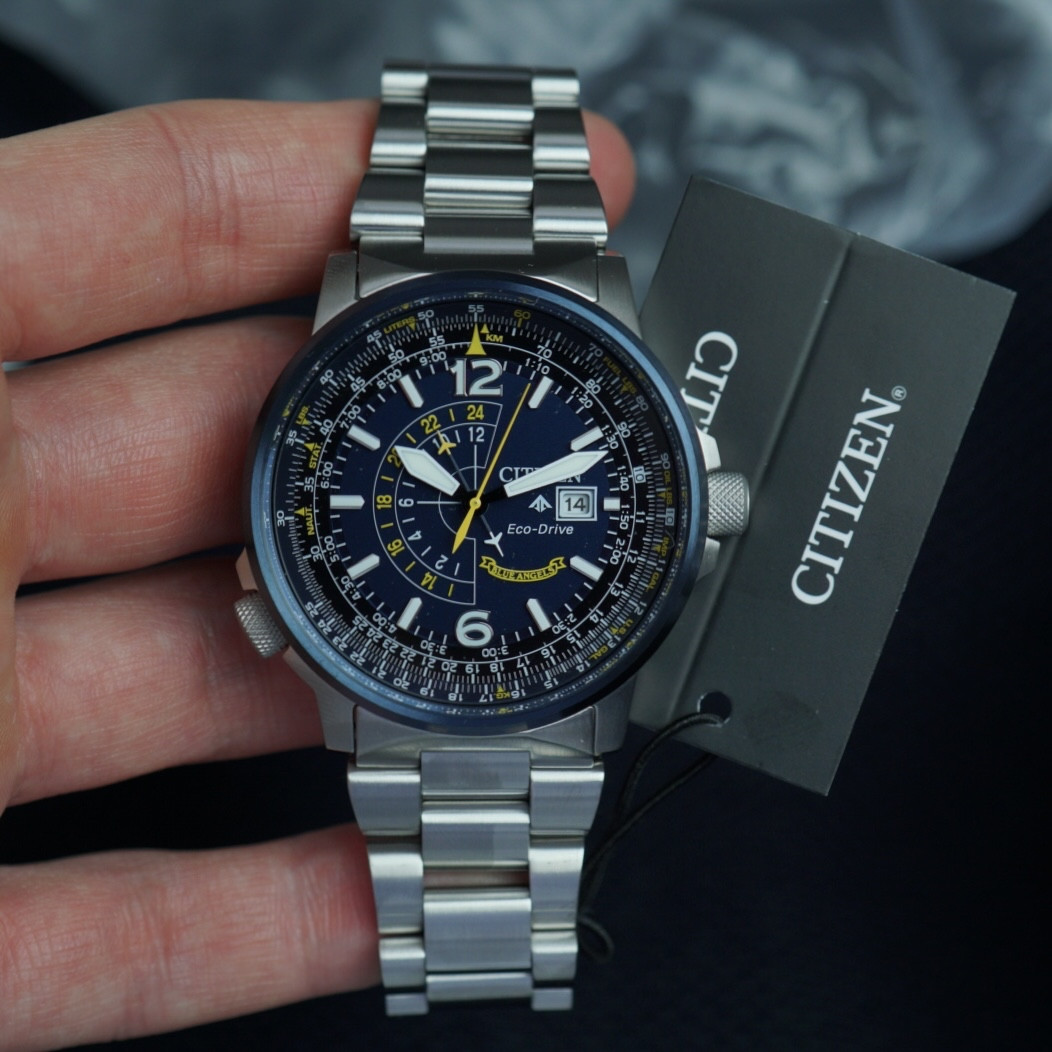 Часы Citizen BJ7006-56L Promaster Nighthawk Blue Angel