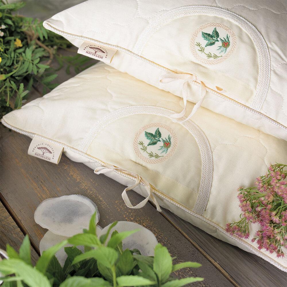 Подушка ортопедична Aromavita з гречаною лузгою TM IDEIA 40х40 см 8-29870