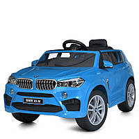 Дитячий електромобіль BMW (2 мотори по 45W,12V7AH, USB, пульт 2,4G) Bambi M 4522EBLR-4 Синій