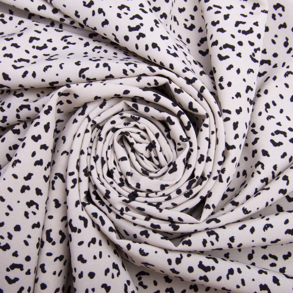 Тканина плательна Super Soft лео крем 04-19533*008