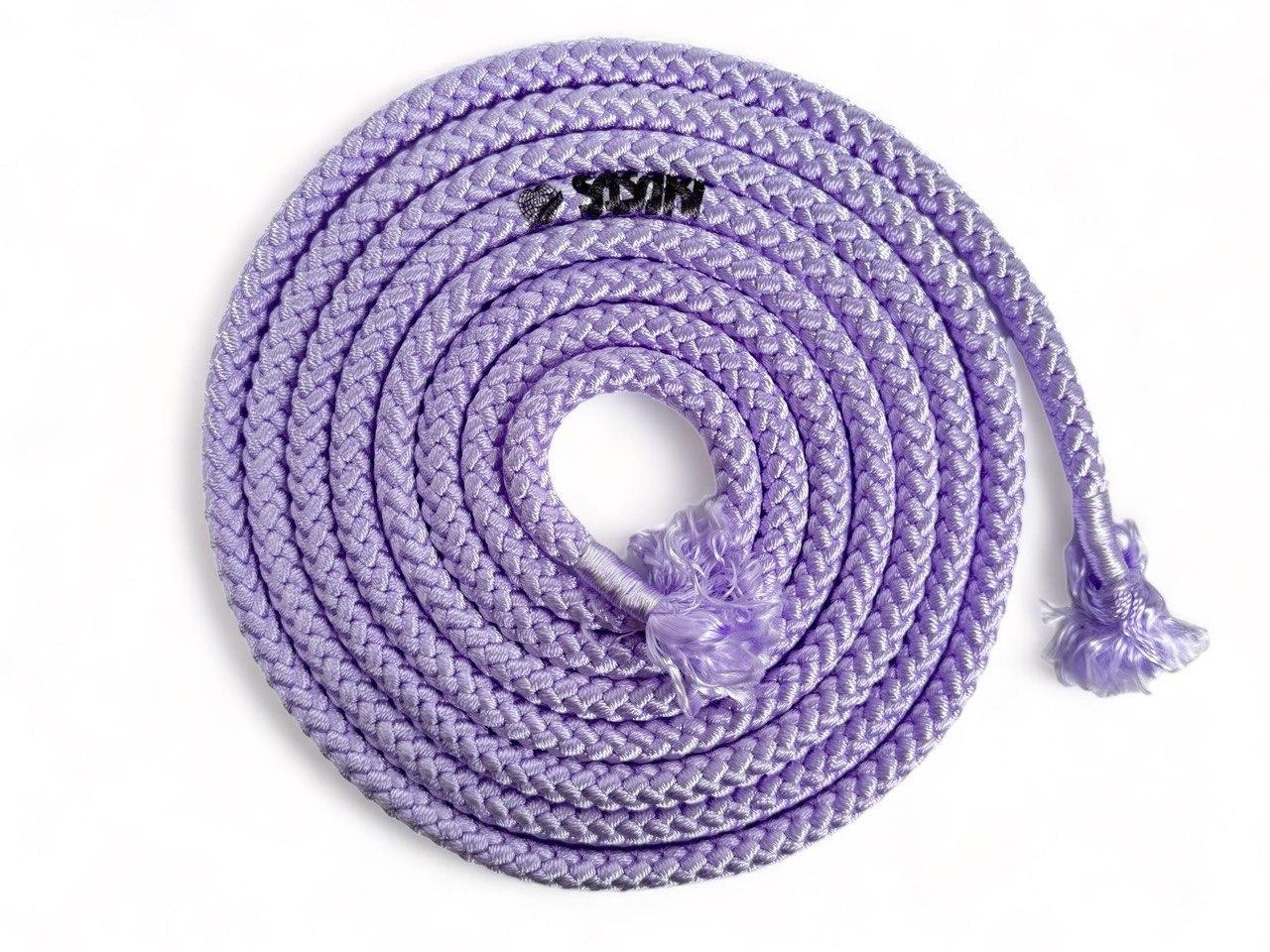 Скакалка для гімнастики Sasaki 3m M-242 Polyester FIG Violet
