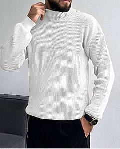 Чоловічий светр з турецької ангори в'язання