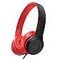 Навушники Borofone провідні з мікрофоном BO5 Star sound для комп'ютера та телефону Red, фото 4