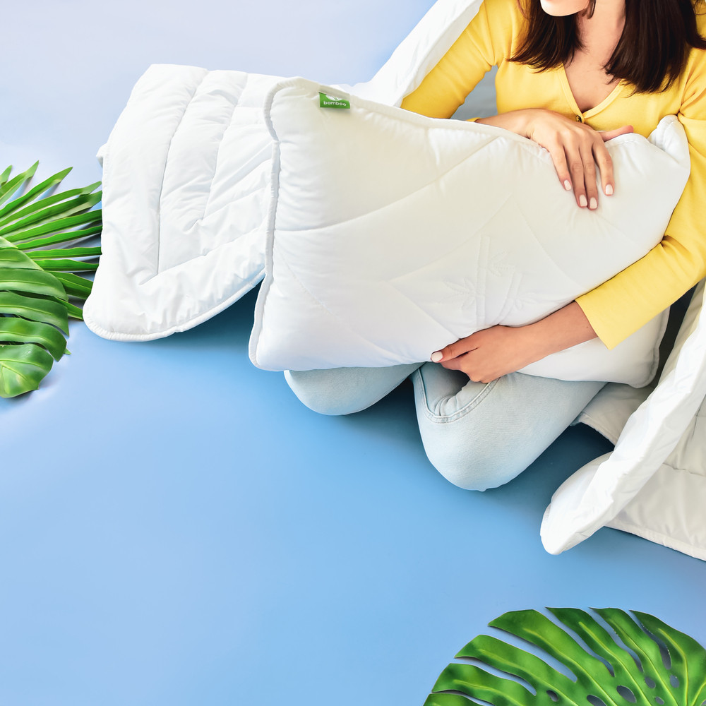 Подушка Botanical Bamboo бамбукова ТМ IDEIA 70*70 см 8-29967