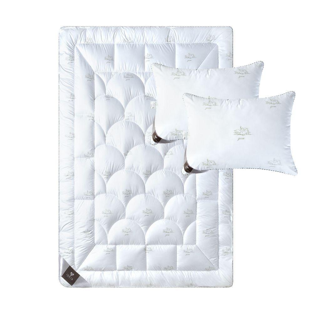 Набір SUPER SOFT Classic TM IDEIA ковдра 200х220 см + подушки 2 шт 50х70 см 8-35235