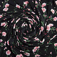 Тканина трикотаж Мадіна 200гр/м2 квітка рожева 04-20568*001