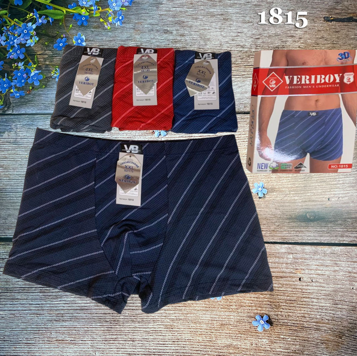 Чоловічі боксери-труси зі смужками "Норма" Розміри: XL,2XL,3XL,4XL (15461), фото 1