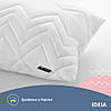 Подушка NORDIC COMFORT+ TM IDEIA 40х60 см з блискавкою білий 8-34693*001, фото 9