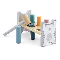 Стукачка Viga Toys PolarB Гвоздики (цвяхи) (44009) (розвиваюча іграшка), фото 4