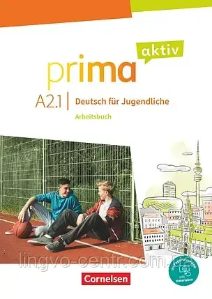 Німецька мова. Prima aktiv A2.1 Arbeitsbuch inkl. PagePlayer App