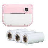 Цифровий фотоапарат дитячий 12МП HD 1080p з моментальною печаткою та термопринтером, фото 10