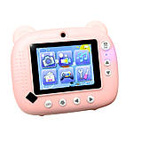 Цифровий фотоапарат дитячий 12МП HD 1080p з моментальною печаткою та термопринтером, фото 3