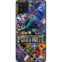 Силіконовий чохол бампер для Samsung M32 з картинкою Фортнайт Fortnite