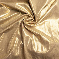 Ткань бифлекс с напылением золото