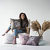 Подушка декоративна Rain з вишивкою ТМ IDEIA 50х50 см м'ята/Simplicity 8-32196*003, фото 4