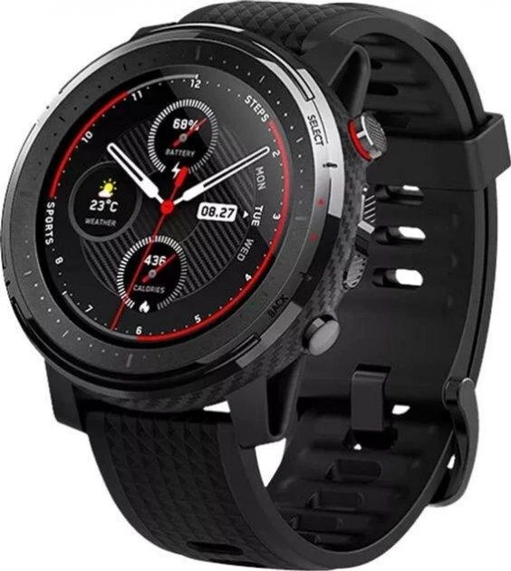 Смарт годинник Zeblaze Stratos 3 black