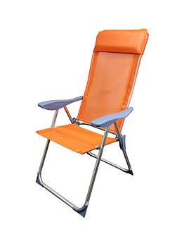 Жовтогарячий складаний шезлонг-крісло (GP20022010 ORANGE)MK official