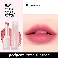 Peripera ink mood matte stick 10 pink avenue