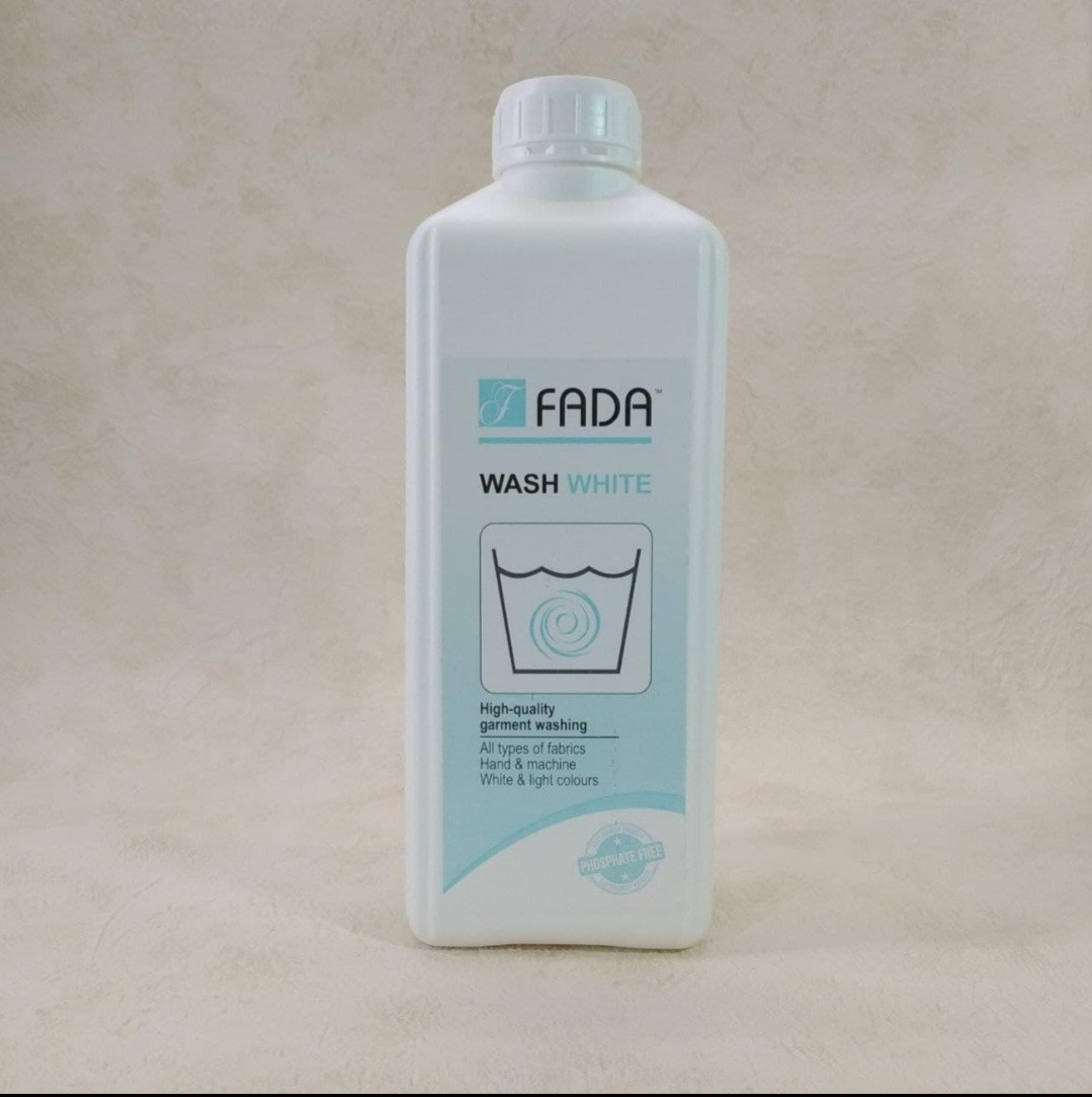 Засіб для прання гель органічний безфосфатний для прання білих речей FADA WASH WHITE 1л