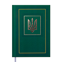 Ежедневник недататированный Buromax NATION, A5, 288 стр., зеленый (BM.2006-04)