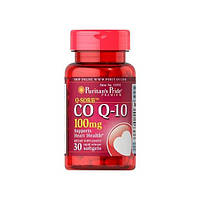 Коэнзим Puritan's Pride Q-Sorb Co Q-10 100 mg 30 Softgels IX, код: 7518901