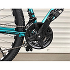 Велосипед гірський алюмінієвий Toprider 680 29" рама 19 обладнання Shimano Синій, фото 2