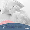 Подушка NORDIC COMFORT+ для відпочинку та сну ТМ IDEIA 40х140 см біла 8-34692*001, фото 4