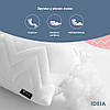 Подушка NORDIC COMFORT+ для відпочинку та сну ТМ IDEIA 40х140 см біла 8-34692*001, фото 6