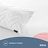 Подушка NORDIC COMFORT+ для відпочинку та сну ТМ IDEIA 40х140 см біла 8-34692*001, фото 9