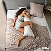 Подушка NORDIC COMFORT+ для відпочинку та сну ТМ IDEIA 40х140 см біла 8-34692*001, фото 10