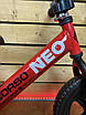 Біговел велобіг 12" Corso NEO EN-52360 EVA піна червоний, фото 2