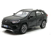 Машина TK Union Group Toyota RAV4 инерционная открываются двери багажник Черный (40962)