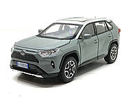 Машина TK Union Group Toyota RAV4 инерционная открываются двери багажник Серый (40962)