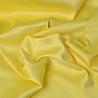Тканина костюмно-плательна Атлас Lux V-65 лимон 65*051