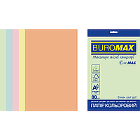 Набор цветной бумаги EUROMAX PASTEL 5 цв., 250 л., А4, 80 г/м² (BM.27212250E-99)