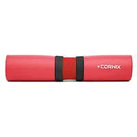 Накладка (бампер) на гриф Barbell Pad Cornix XR-0211 Red, Lala.in.ua