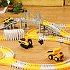 Автомобільний гоночний трек для дітей на 192 деталі / Гнучкий автотрек / Дитяча іграшкова дорога, фото 5
