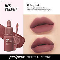 Peripera ink velvet 17 rosy nude