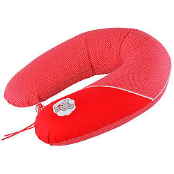 Подушка для вагітних та годування ТM PAPAELLA 30х190 см горошок червоний 8-10804*006