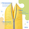 Подушка-трансформер для подорожей ТМ IDEIA 40х60х10 см жовтий 8-31814*002, фото 4