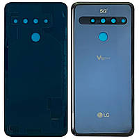 Задня кришка LG V50 ThinQ 5G V500 чорна Original PRC
