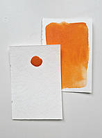 Дот-карта 1 колір - Фарба акварельна Бензим помаранчевий №297, Rembrandt Royal Talens