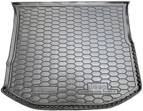 Килимок в багажник для Jeep Grand Cherokee ( (2013>) (WK1) гумовопластиковий (AVTO-Gumm) автогум