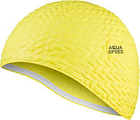 Шапка для плавання Aqua Speed BOMBASTIC TIC-TAC 5722 жовтий Жін OSFM