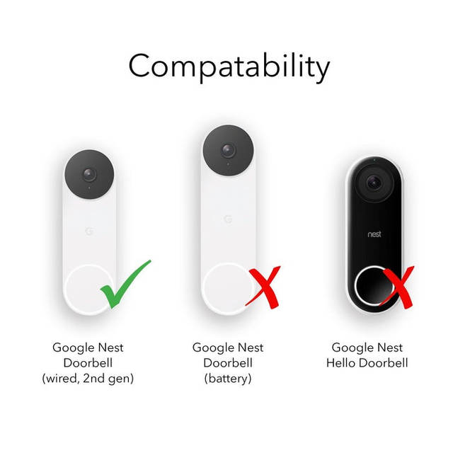 Замовляйте Розумний домофон Google Nest Doorbell 2nd Gen