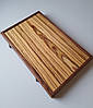 Нарди 66x51 см, ясен, інкрустовані олива, полісандр, горіх, фото 4