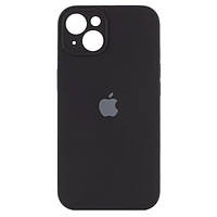 Чохол Fiji Silicone Case Full Camera для Apple iPhone 15 бампер накладка із захистом камери Black