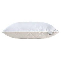Подушка для сну Double Chamber двокамерна ТМ IDEIA 50х70 см св.сірий/біла 8-31757*003
