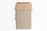ЕКО НОВИНКА Дитячий ігровий будиночок зі шторками на основі пшеничної соломи ТМ Doloni, фото 8